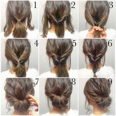 Lovely up-do. Sanggul Modern, Morning Hair, Low Bun, Hair Updos, Diy Hairstyles