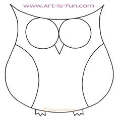 an owl is shown with the outlines on it's face and eyes,