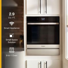 an appliance is displayed in this advertisement for the new stove and oven range