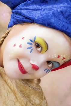 Female Clown, Cute Clown, Clown Faces, Scary Costumes, Face Painting Designs