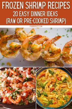 the best frozen shrimp recipes for dinner