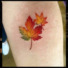 Autumn Leaves Tattoo Inspiration Fall Tattoos, Fall Tattoo, Leaves Tattoo, Pumpkin Tattoo