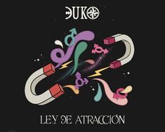 the cover art for an upcoming album,'ley de atraccion '