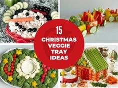 christmas veggie tray ideas