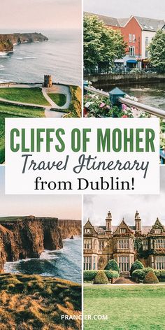 the cliffs of mother travel itinerary from dublin