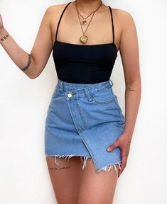 Trends Fall 2023, Winter 2023 Fashion Trends, Demin Skirt Outfit, Diy Denim Skirt, Kameli Boutique, Fall 2023 Fashion Trends, Fashion Trends Fall, Outfit Of The Week, Fall 2023 Fashion