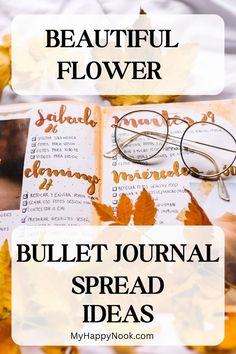 Spring Bullet Journal Covers Spring Bullet Journal, Diary Design, Pretty Journals, Doodle Ideas, Self Care Bullet Journal