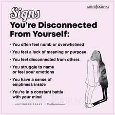 Mental Health Facts, Feeling Numb, Feeling Disconnected, Emotional Awareness, Good Mental Health, Mental And Emotional Health, Health Quotes, Coping Skills, Mental Wellness