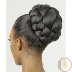 Buns Natural Hair, Matric Dance Hairstyles, Cornrows Hairstyles, Natural Updo, Bridal Hair Buns, African Hair Braiding Styles