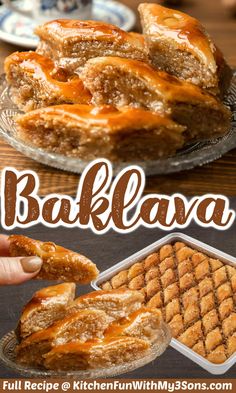 baklava is the most popular dessert in malaysia