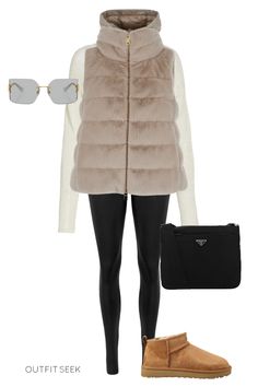 This casual winter outfit for women is your perfect wardrobe staple for the cooler months. Mix and match these chic pieces throughout your wardrobe. #outfits #outfitideas #luxury #designer #casualoutfits #style #fashion #styleinspo #look #travel #prada #airport #boots Outfit Ideas Airport, Winter Outfit For Women, Eyewear Logo, Casual Winter Outfit, Airport Outfits, Casual Outfit Ideas