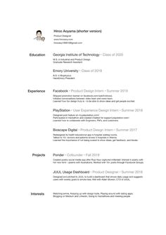 a professional resume with no work experience on the page, it is not easy to use