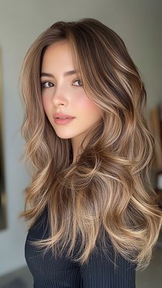 2024’s Top Balayage Hair Color Ideas: 30 Gorgeous Looks to Elevate Your Style Makeup For Balayage Hair, Hair Coloring Balayage, Haircut And Haircolor, Lightest Brown Balayage, Balayage Hair On Pale Skin, Light Brown Balayage On Brown Hair, Balayage Hair For Cool Skin Tone, Balayage On Ash Brown Hair, Rich Bronde Balayage