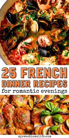 25 french dinner recipes for romantic evening