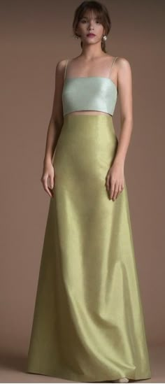 Occassion Dress Wedding Guest, Chartreuse Gown, Chartreuse Outfit, Pistachio Green Dress, Silk Dress Wedding Guest, Rectangle Dress, Black Tie Optional Dress, Thai Silk Dresses, Gala Outfit