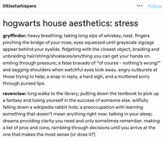 an article about hogwart's house aesthetics on the app store, which is now available for iphone users