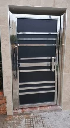 Rabat 
0658618840 Steel Gate Design Single Door, Ss Gate, Iron Main Gate Design, Balcony Glass Design, Steel Railing Design, Stainless Steel Gate, Design Grill, Om Art