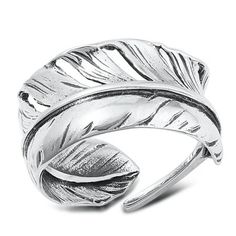 Cute Feather Ring .925 High Polished Sterling Silver Band Jewelry Female Male Unisex Size 6 All our silver jewelry is crafted from .925 silver also commonly referred to as sterling silver. Sterling silver is the standard for beautiful high-quality silver jewelry and cannot be replicated by lower priced silver plated jewelry. It is 92.5% pure silver, mixed with alloys to add strength and durability to stand the test of time. Keep your fine jewelry shiny and elegant by storing it properly. Jewelry Concho Jewelry, Feather Rings, Pink Morganite Engagement Ring, Feather Ring, Gold Diamond Wedding Band, Ring Fashion, Pink Morganite, Female Male, Band Jewelry