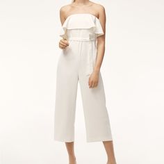 Reposhing This Item I Purchased From @Nicole_7. Never Worn By Me, Previous Owner Worn Once. No Flaws / Stains. Aritzia Babaton, Pant Jumpsuit, Jumpsuit Romper, Color White, Pants For Women, Jumpsuit, Rompers, Pants, Women Shopping