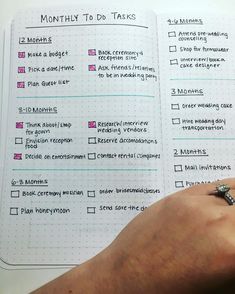 Wedding Bujo, Wedding Bullet Journal, Wedding Playlist, Bullet Journal Ideas, Wedding Countdown, Budget Book, From Miss To Mrs