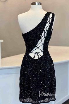 One Shoulder Sequin Bodycon Homecoming Dresses Mini Cocktail Dress SD1 – Viniodress Red Short Homecoming Dresses, Light Blue Homecoming Dress, Royal Blue Dress Short, Royal Blue Homecoming Dress, Royal Blue Homecoming Dresses, Blue Homecoming Dress, Homecoming Dresses Sparkly, Dresses Short Tight, Sequin Homecoming Dress