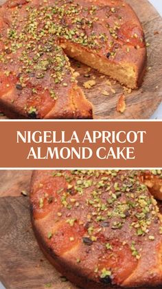 Nigella Apricot Almond Cake Apricot Baking Recipes, Dried Apricots Recipes, Apricot Baking, Fresh Apricot Recipes, Dried Apricot Cake, Apricot Ricotta Cake, Apricot Nectar Cake, Df Dessert, Almond Apricot Cake