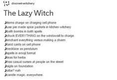 Lazy Witch Tips, How To Be Witchy, Lazy Witchcraft, Lazy Witch, Witch Meme, Witch Things, Witch Tips, Grimoire Book, Witchy Tips