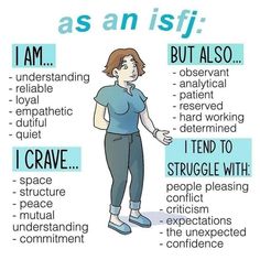 Isfj Personality Facts, Esfj Personality, The 16 Personality Types, Infp Personality, Infj T