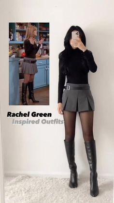 Estilo Rachel Green, Fest Outfits, Green Outfits