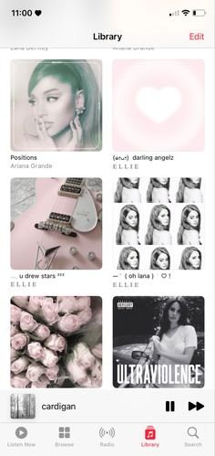 aesthetic, aesthetic apple music, aesthetic playlists, aesthetic library, aesthetic coquette Coquette Playlist, Cheengu Pink, Playlist Apple Music, Tim Burton Characters, Girlie Girl, Iphone Organization, Music Library