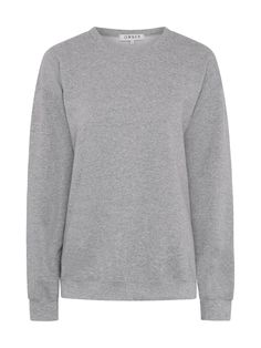 Simple and straightforward, our classic crew neck sweatshirt is designed with an oversized slouchy fit. Crafted from ethically sourced cotton and polyester, you'll love to live and lounge in this baby. Denim Coat, Occasion Wear, Work Wear, Crew Neck Sweatshirt, Top Shirt, Lounge, Crew Neck, Sweatshirts, Grey