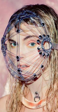 Zana Bayne, Symmetrical Pattern, Muscles In Your Body, Stylish Face Mask, Face Mask Fashion, Full Face Mask, Tattoo Set, Fantasy Makeup