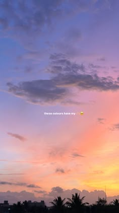 an airplane flying in the sky at sunset with clouds and palm trees behind it that reads there is no image here