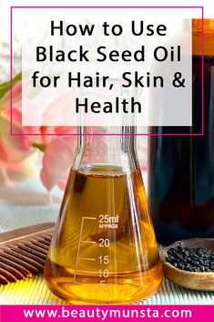 Black seed oil is revered for its many benefits especially in the Arab world. Find out the miraculous beauty benefits of black seed oil that will make you want to make it a part of your daily life! Benefits Of Black Seed Oil, Clear Skin Care Routine, Black Seed Oil Benefits, Benefits Of Black Seed, Natural Beauty Hacks, Carrier Oils For Skin, Essential Oil Hair Growth, Hair Care Oils, Growing Healthy Hair