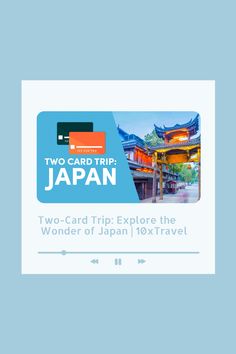 two card trip explore the wonder of japan 10x7'travel - screenshot