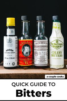 the complete guide to bitters