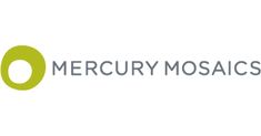 the logo for mercury mosaics