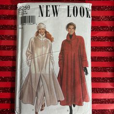 the new look coat pattern is on display