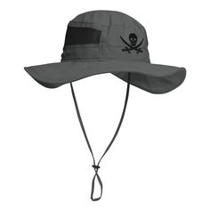 Stay comfortable and protected when fishing, hiking, or gardening. This Columbia hat features a high-tech sweatband, mesh vents, and wide brims made from a special fabric, all designed to keep you cool in the sun. * 100% textured nylon poplin top, sides and brim * Omni-Shade™ UPF 50 protection * Omni-Wick™ moisture-management sweatband and mesh vents * 3-inch brim * Adjustable drawcord and toggle at the back * Embroidered Columbia logo on the front Waterproof Wide Brim Bucket Hat, Functional Waterproof Wide Brim Bucket Hat, Waterproof Brimmed Bucket Hat For Outdoor Activities, Black Breathable Bucket Hat For Outdoor Activities, Breathable Adjustable Hat For Outdoor Work, Adjustable Breathable Hat For Outdoor Work, Functional Waterproof Wide Brim Sun Hat, Black Wide Brim Bucket Hat For Hiking, Windproof Brimmed Hats For Hiking