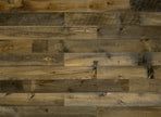 a close up view of some wood planks