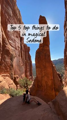 the top 5 things to do in sedona