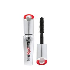 Extreme length with a magnetic force! Benefit's They're Real! Magnet is a 36-hour* extreme lengthening & lifting mascara powered by magnetic technology to deliver 40% longer lashes**! The innovative Extender Brush features a magnetically charged core that pulls the Magnetic Mineral Enriched Formula up and OUT beyond the tips of lashes for extreme length and powerful lift. Custom-designed ZigZag bristles are strategically positioned to fan out, separate, and define lashes. HOW TO APPLY: Gently wi Longer Lashes, Makeup Blender, Mascara Brush, Lengthening Mascara, For Lash, Benefit Cosmetics, Long Lashes, Liquid Eyeliner, No Color