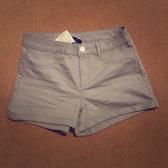 Cute Shorts. Bought Them In Czech Republic But Never Wore Them! Shorts Cute, H&m Shorts, Cute Shorts, Czech Republic, Casual Shorts, Checks, H&m, Color Blue, Blue Color