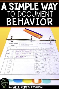 a simple way to document behavior