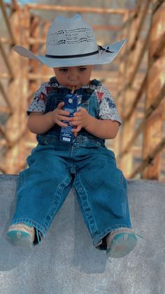 Country Baby Boy Outfits, Cowboy Outfits For Boys, Country Boy Outfits, Cowboy Baby Clothes, Southern Baby, Farm Clothes