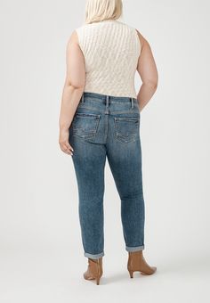 Maurices Silver Jeans - Expertly Crafted Denim That’S Designed To Fit And Flatter Every Body Type Shape And Size.  Add To Cart And Enjoy Silver Jeans Co.® All Year Long!.mar-Pdp-Section .mar-Product-Description {Color: #000;}.mar-Pdp-Section .mar-Product-Description Ul .mar-Pdp-Section .mar-Product-Description Ul>Li {Margin-Left: 10Px;padding-Left: 10Px;}.mar-Pdp-Section .mar-Product-Description .mar-Product-Description-Content Ul Li{List-Style-Type: Disc;margin: 0 0 5Px;padding-Left: 5Px;}. Blazers Shoes, Rolled Hem, List Style, Silver Jeans, A Plus, Boyfriend Fit, Favorite Things List, Dress Pants, Stretch Fabric