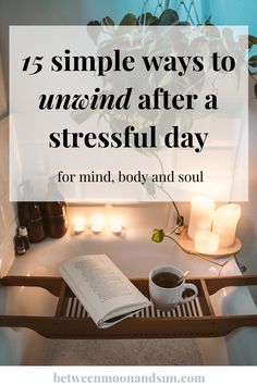 Ways To Decompress After Work, Ways To Rest, How To Rest, Relaxing Lifestyle, Relaxation Ideas, Relaxing Ideas, Ways To Unwind, Deep Sleep Meditation, Evening Rituals