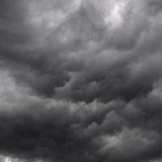 black and white photograph of storm clouds in the sky