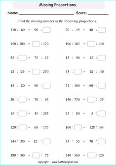 the printable worksheet for creating equal numbers