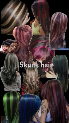 Hair Trends 2024, Red Hair Trends, Skunk Hair, Trendy Bob, Bob Hair Color, Emo Scene Hair, Hair Tint